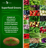 Potent Garden bouteille comprimés greens bio, prise facile au quotidien