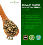 Potent Garden fruits-légumes tablettes bio, variété de nutriments