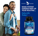 Potent Garden Mega Minéraux – soutien quotidien pour le bien‑être et l’énergie