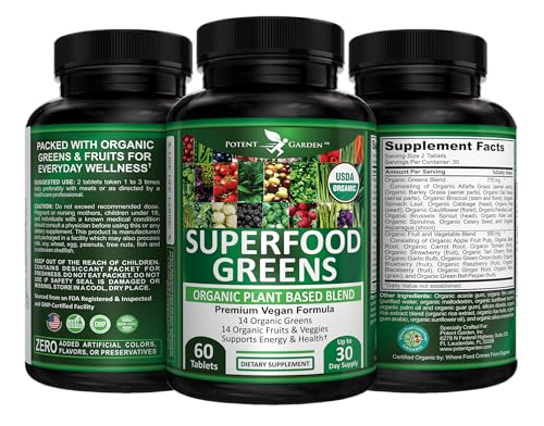 Potent Garden utilisation quotidienne bio, ingestion facile et pratique