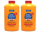Poudre médicamenteuse LuckySoft, flacon 8 oz, soulage et rafraîchit la peau.