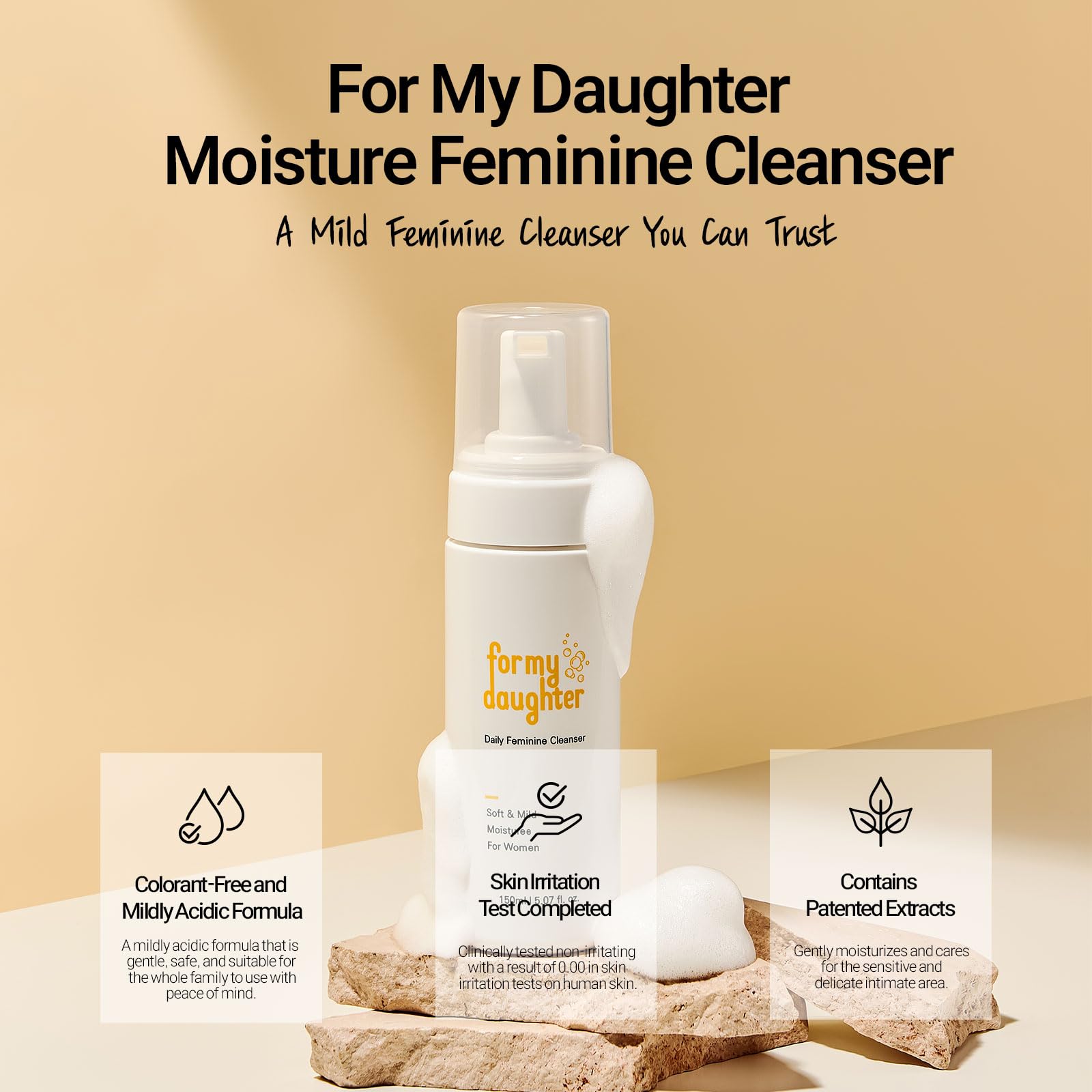 Pour ma fille — complexe HPA et extraits botaniques, douceur et soin.