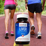 powbab Liver Cleanse Detox — emballage pratique adapté aux voyages.