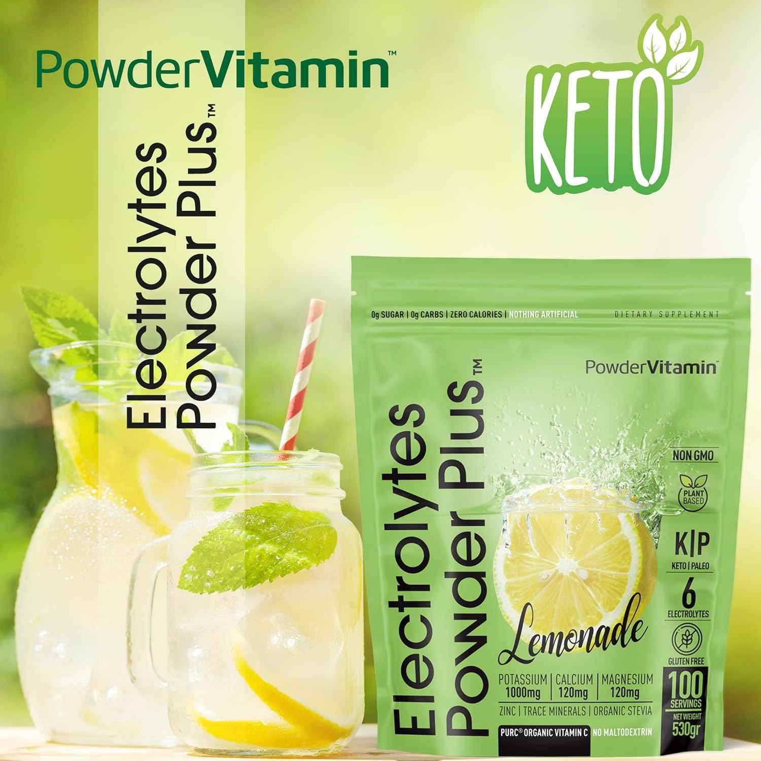 PowderVitamin Accessoires Sport, kit simple pour séances intensives