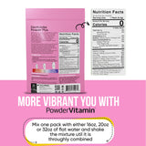 PowderVitamin 1000mg Potassium: aide à réhydrater rapidement après l'effort