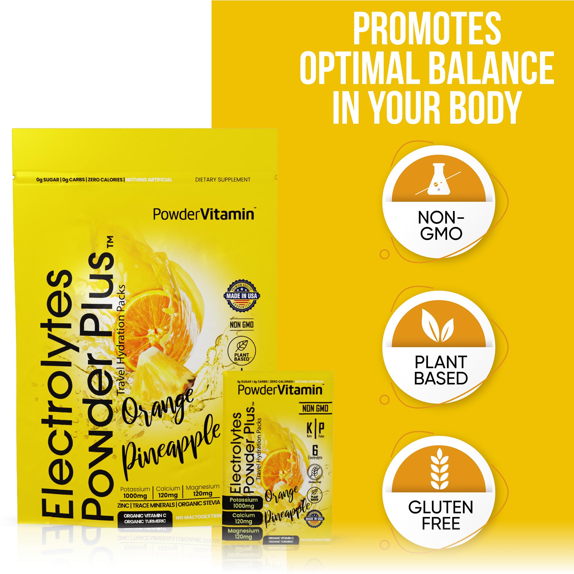 PowderVitamin-électrolytes-boisson-zéro-calorie dégustation sans sucre