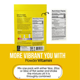 PowderVitamin-électrolytes-calcium-120mg magnésium-120mg équilibre minéral