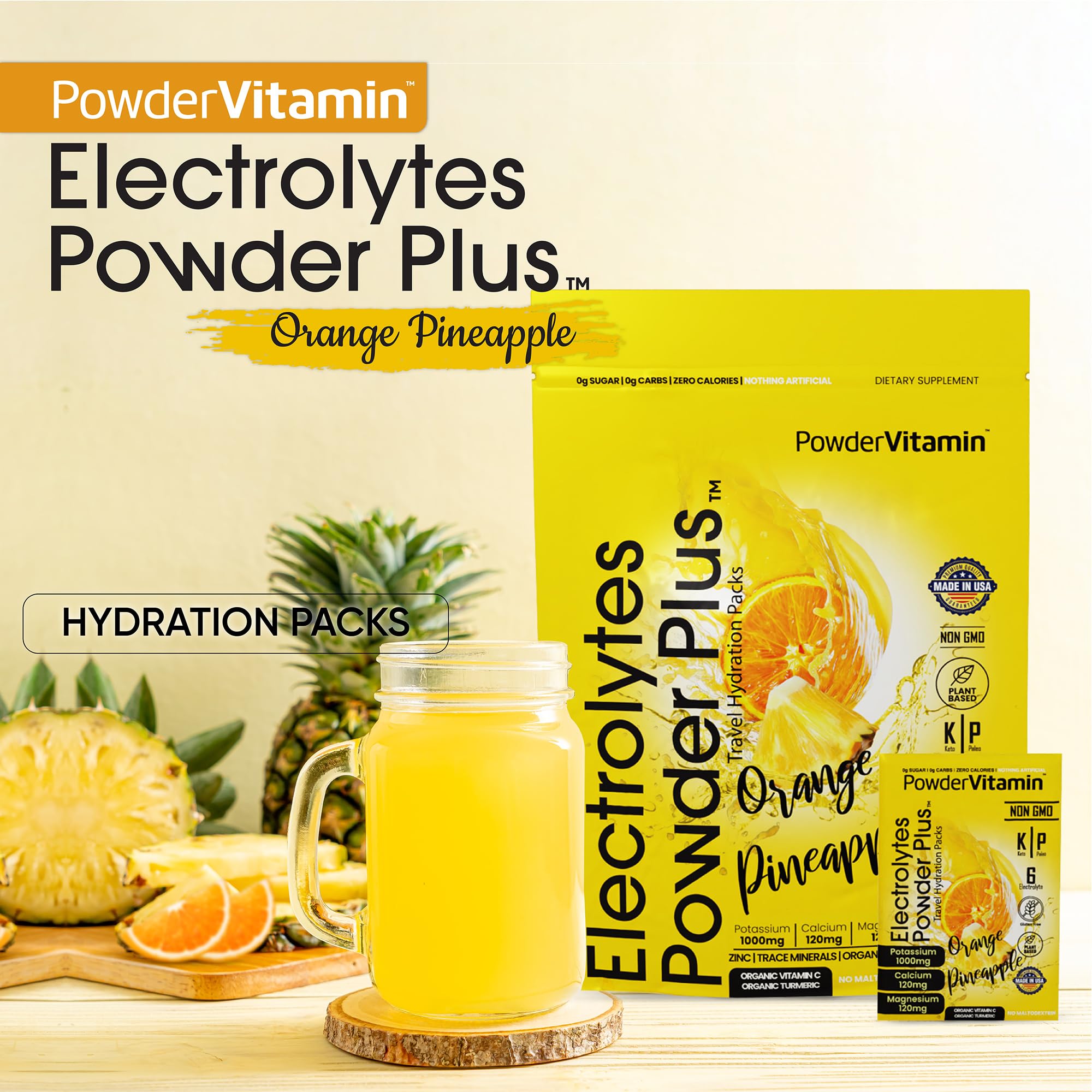 PowderVitamin-électrolytes-dosette-hydratation prête en secondes