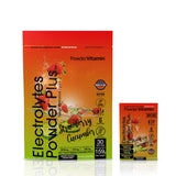PowderVitamin Électrolytes sachet fraise-concombre pour hydratation céto.