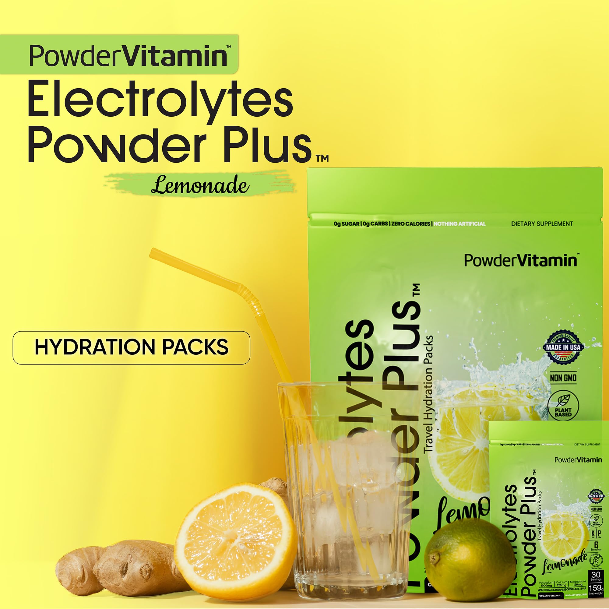 Pochette PowderVitamin prête à emporter lors de vos séances sportives