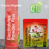 PowderVitamin Electrolytes Plus - sans sucre et sans maltodextrine.