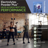 PowderVitamin Électrolytes Plus: 1000 mg de potassium pour l'hydratation et le rétablissement.
