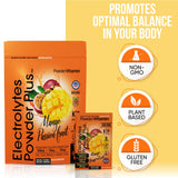 Potassium élevé avec calcium et magnésium pour l'hydratation équilibrée.