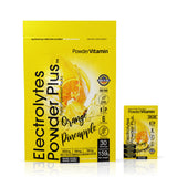 PowderVitamin-électrolytes-poudre-orange-ananas hydratation après l effort