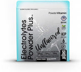 PowderVitamin Electrolytes, bouteille prête à l'hydratation rapide après l'effort.