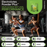 PowderVitamin Électrolytes Poudre Plus – Magnésium 120 mg pour l'hydratation et la détente musculaire.