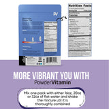 PowderVitamin Electrolytes Poudre Plus – préparation rapide dans l'eau