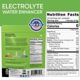 PowderVitamin Électrolytes Poudre Plus – Sans sucre, solution légère pour énergie quotidienne.
