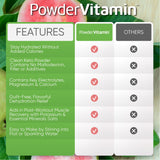 PowderVitamin Électrolytes Plus – pratique en déplacement et sessions sportives