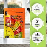 PowderVitamin Électrolytes Poudre Plus - sachet individuel facile à transporter.