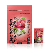 PowderVitamin Electrolytes Préparation Rapide – dissoudre dans l'eau en une minute et boire.