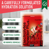 PowderVitamin Électrolytes sans calories et sans sucre, option keto.
