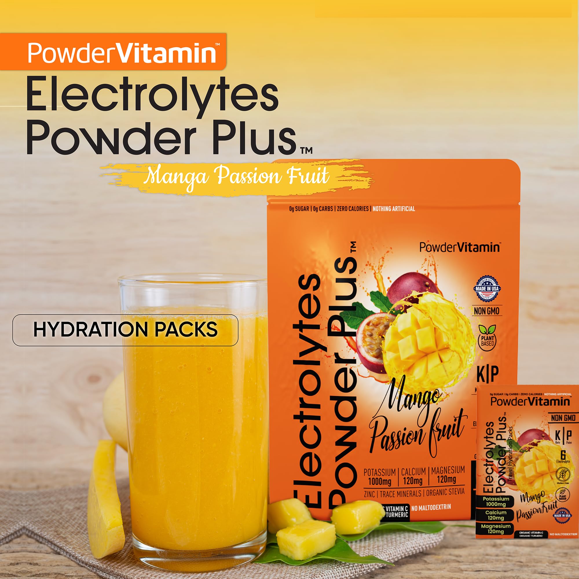Formulation sans maltodextrine et sans additifs artificiels.