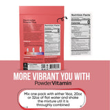 PowderVitamin Electrolytes Sans Sucre – option zéro calories pour la récupération.