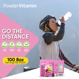 PowderVitamin Electrolytes fabriqué aux États-Unis, contrôle qualité.