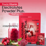 PowderVitamin Électrolytes vitamine C zinc, apport utile en déplacement