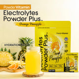 PowderVitamin Électrolytes Powder Plus — potassium/calcium/magnésium pour les électrolytes