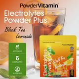 PowderVitamin Électrolytes Poudre Plus — Cuillère-dose facilitant le dosage précis