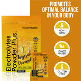 PowderVitamin Electrolytes 1000mg potassium : soutien électrolytique dans l'eau.