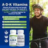 Power By Naturals ADK — dose journalière pratique, prise quotidienne.