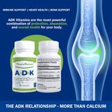 Power By Naturals ADK — étiquette recto, informations claires sur les apports.