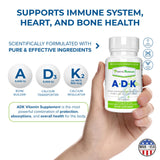 Power By Naturals ADK – visuel du produit, soutien potentiel de la vitalité générale.