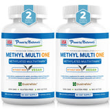 Power By Naturals Methyl Multi One — bouteille de 60 capsules pour énergie quotidienne.