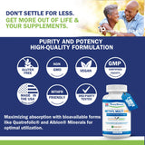 Power By Naturals Methyl Multi One – capsules en main illustrant la dose quotidienne pratique.