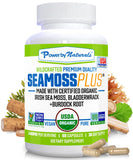Power By Naturals Mousse de Mer Plus — bouteille de capsules pratique pour le quotidien