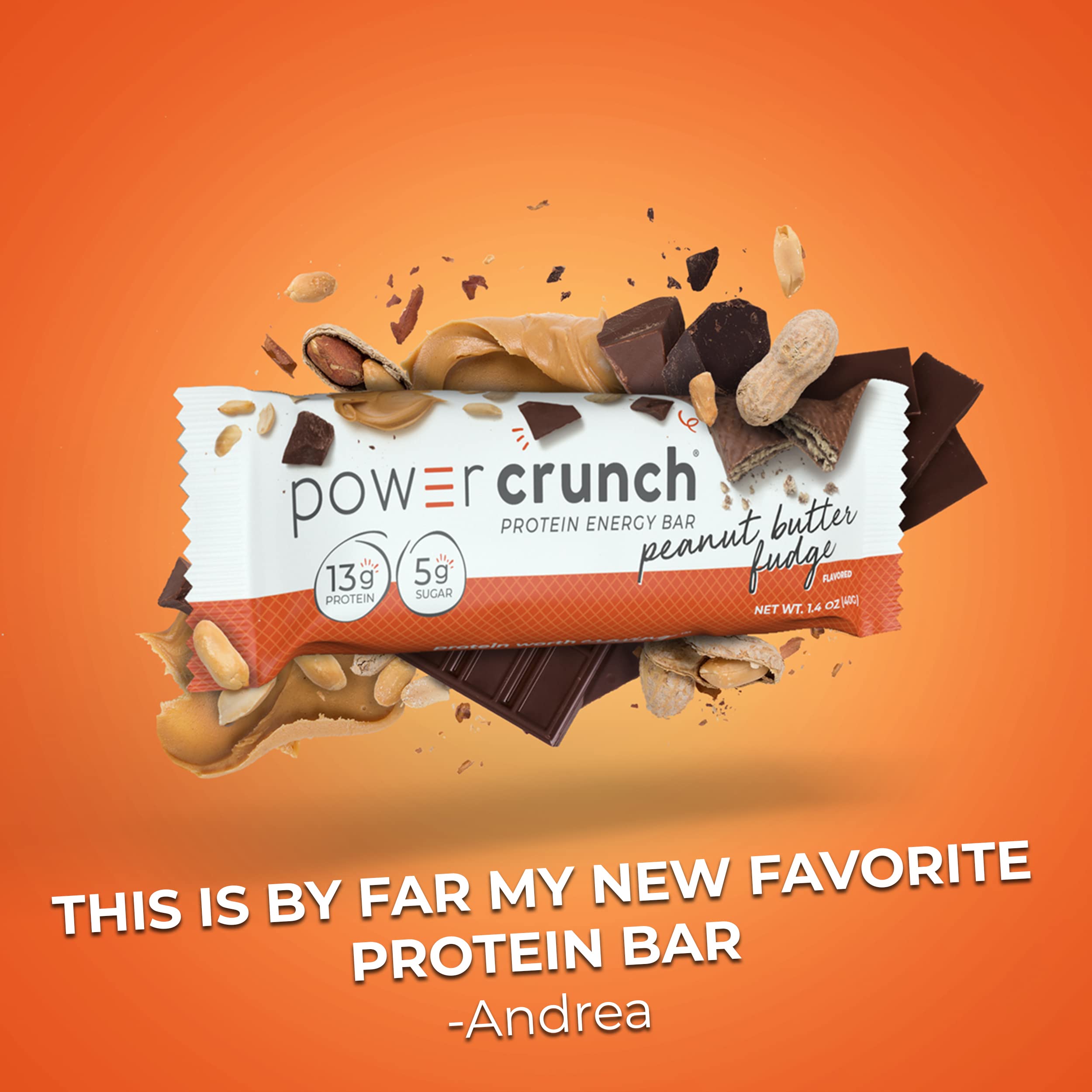 Power Crunch avant entrainement, soutien rapide d'energie