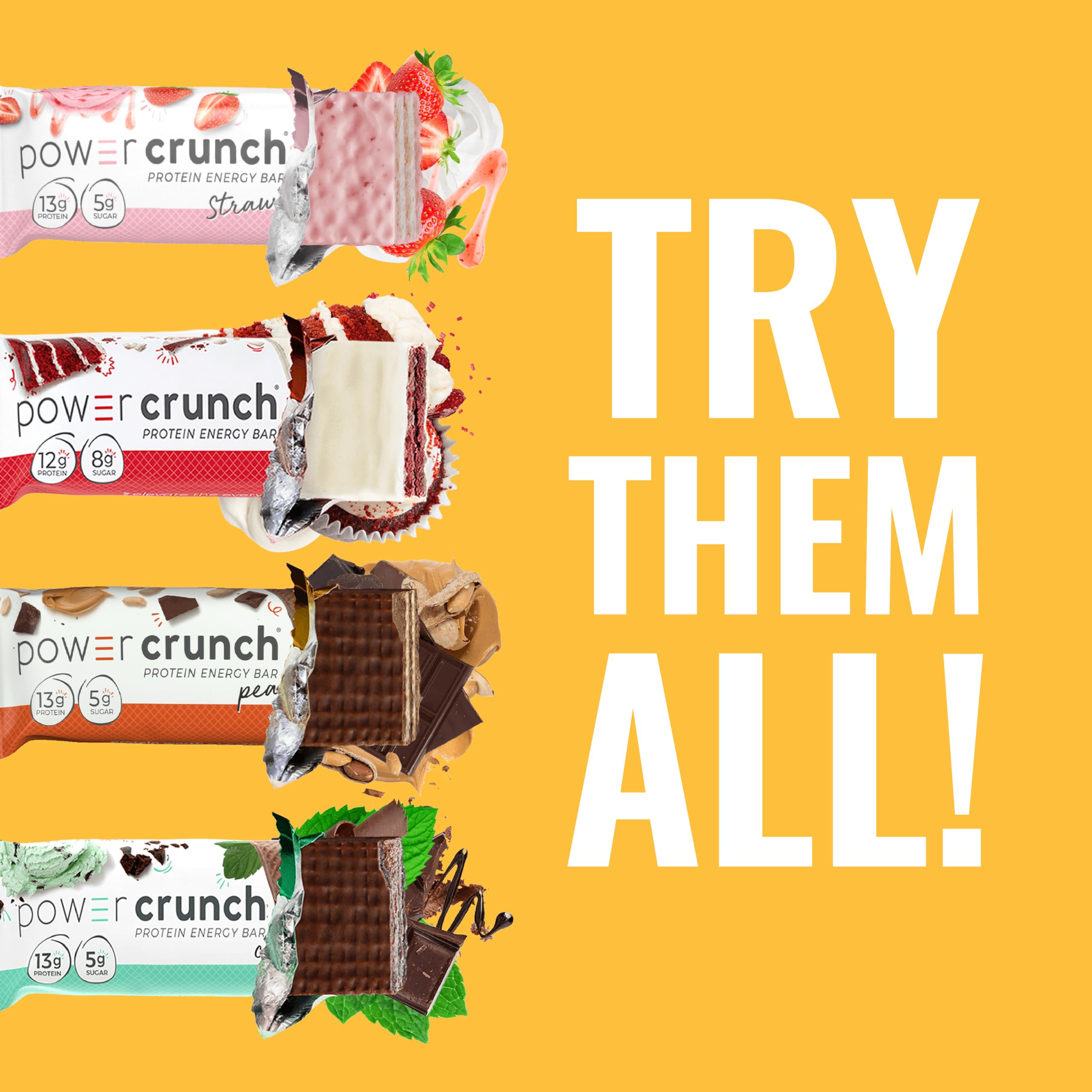 Power Crunch petit-dejeuner rapide, démarrage équilibré