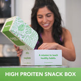 Power Crunch coffret cadeau – boîte prête à offrir une collation protéinée.