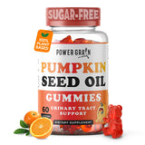 Power Grain Gummies citrouille orange: bouchée pour cheveux et peau
