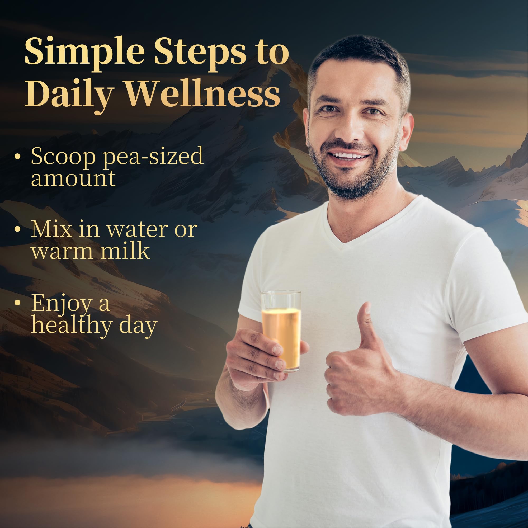 Power Heritage Shilajit : dose-pois simple, routine saine.