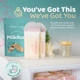 Milkrush: bol avoine-noix, petit-déjeuner nourrissant et énergie durable.