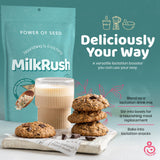 Milkrush: smoothie lactation prêt à boire, nutrition et énergie au petit déjeuner.