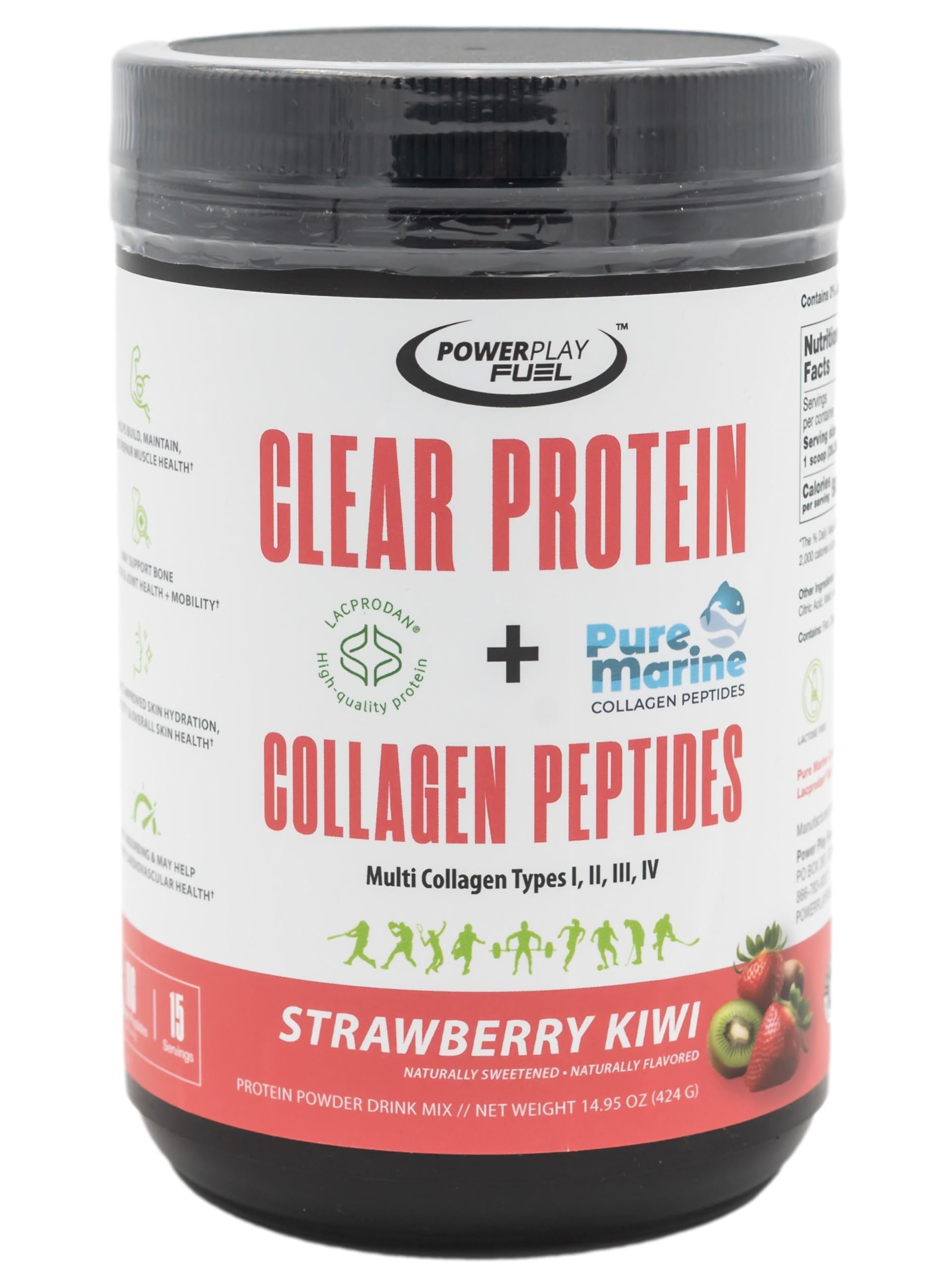 POWER PLAY FUEL Clear Protein: bouteille rafraîchissante prête après l’entraînement