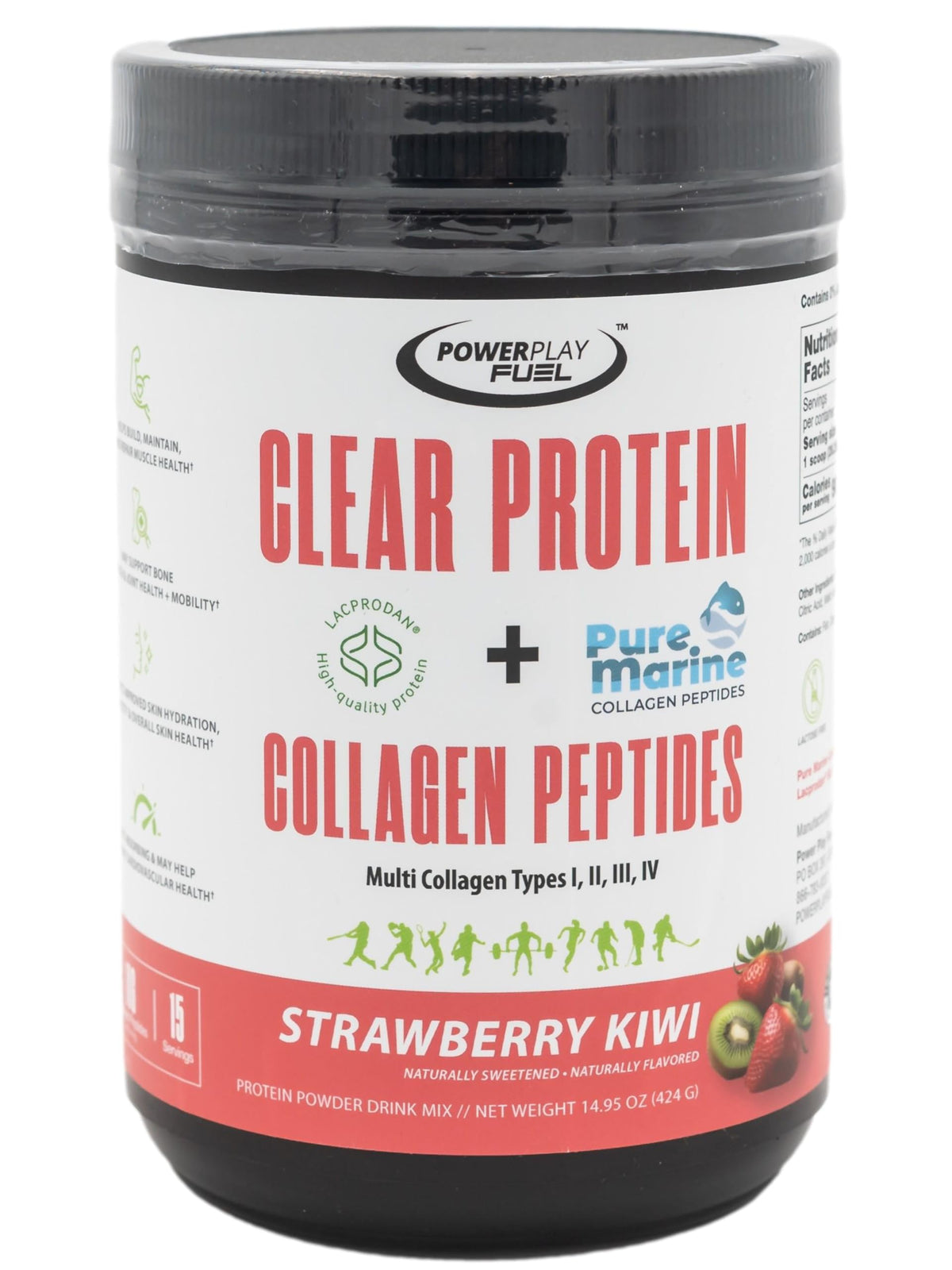 POWER PLAY FUEL Clear Protein: bouteille rafraîchissante prête après l’entraînement