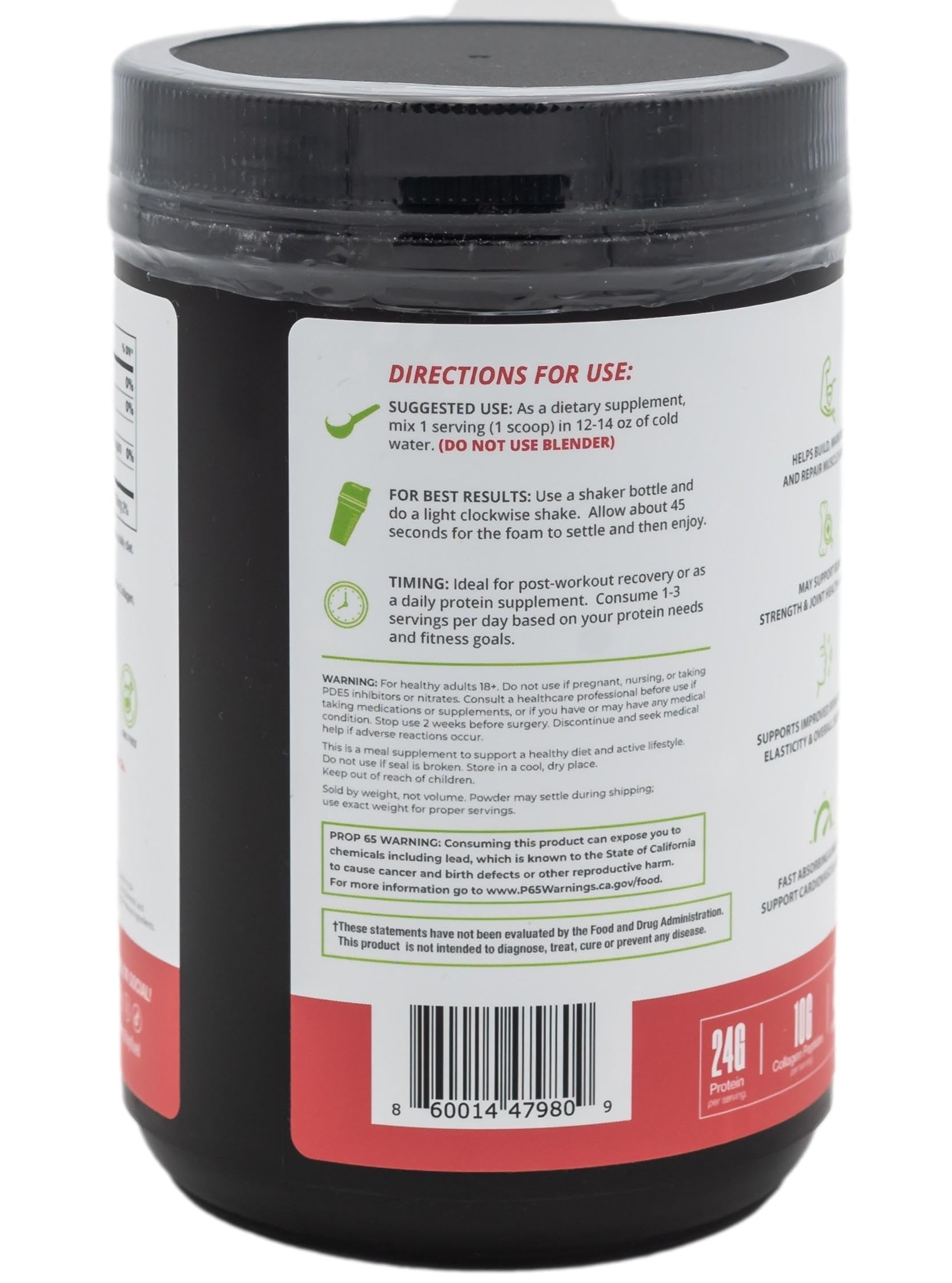 POWER PLAY FUEL Clear Protein fraise kiwi, goût fruité et revitalisant