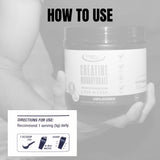 POWER PLAY FUEL Créatine Monohydrate – produit testé par des tiers pour la pureté.